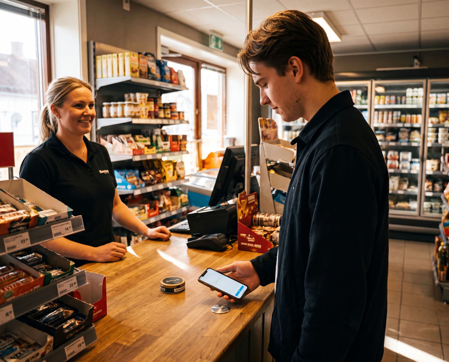 Slipp åldersstress vid kassan